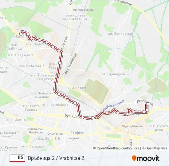 Маршрут 85 автобуса самара. Маршрут 85. Маршрутка 85. 85 Маршрут карта автобуса. Маршрут 85 автобуса Владивосток.