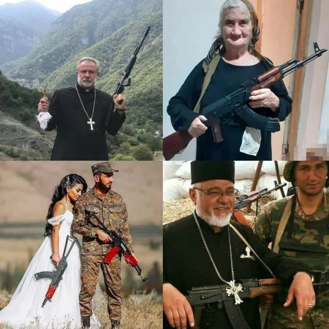 Робкие грузины. Армянский священник. Армянские священники воюют. Армянский священник с оружием. Батюшка в Армении.