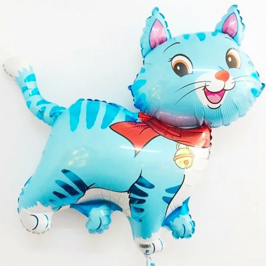 Шарик кошечка. Шар фольга кошка. Шар фольга котенок. Фольгированный шар котенок. Фольгированный шар котенок голубой.