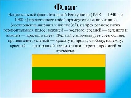 Литва официальное название