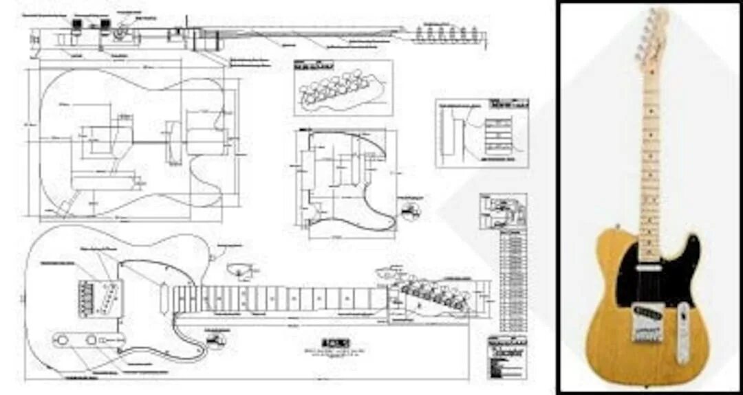 Чертеж гитары Fender Telecaster. Чертеж гитары Фендер телекастер. Электрогитара Фендер телекастер. Чертёж Fender Telecaster гриф. Толщина электрогитары