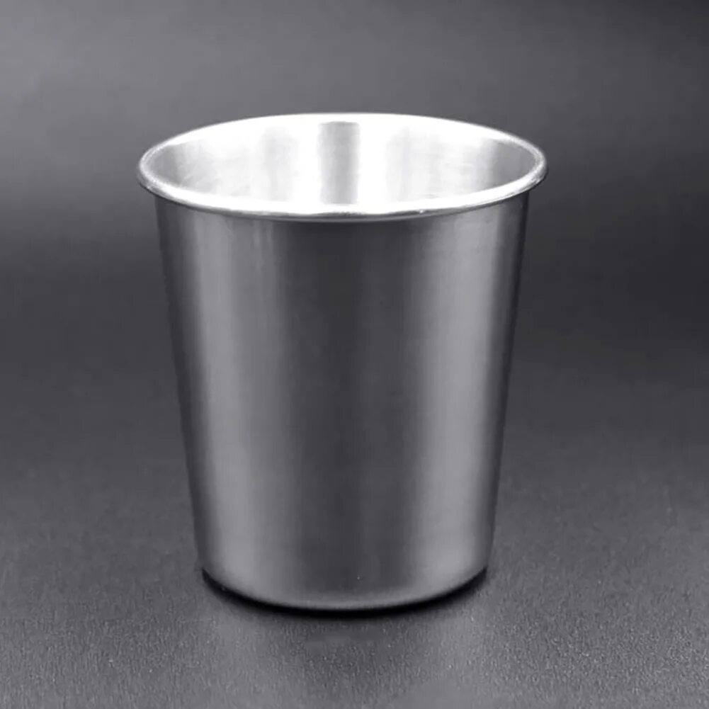 Vetta стакан 250мл, нерж. стаканы нерж. стакан серебро wl-552219/а 450мл (нержавеющая сталь). стакан нержавеющая сталь d140. металлический стаканчик.