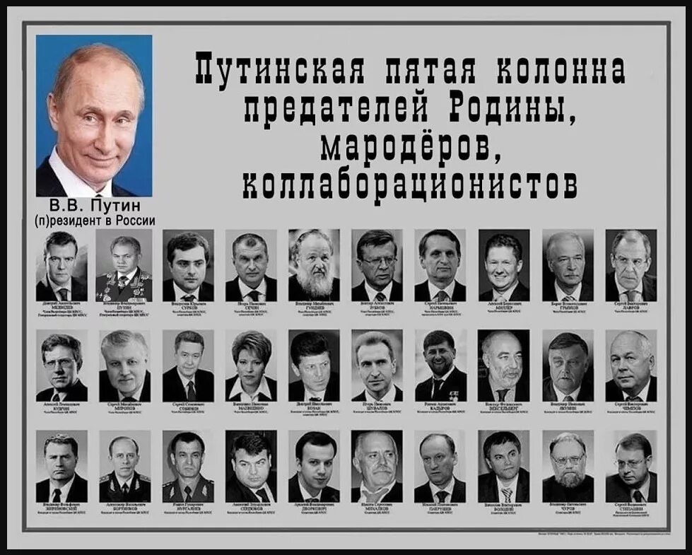 Список предателей родины. Пятая колонна что это. Путинская пятая колонна. Список предателей КПСС.