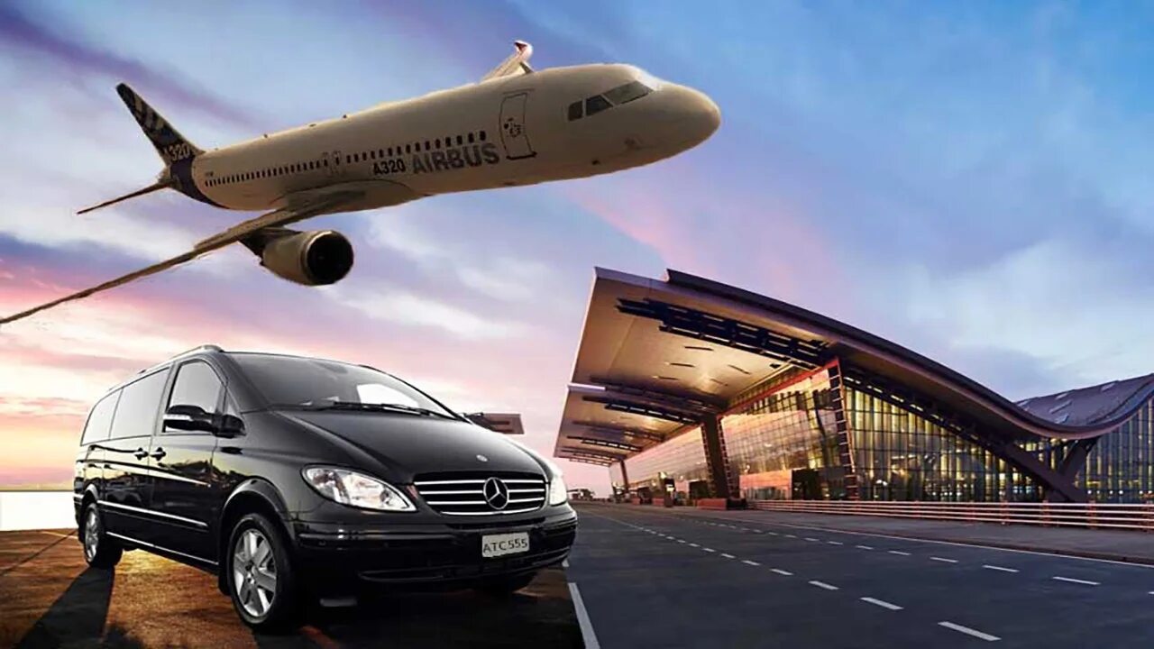 Аэропорт транспорт такси. Mercedes Vito Airport transfer. Трансфер из аэропорта. Автомобиль самолет. Транспортные услуги в туризме.