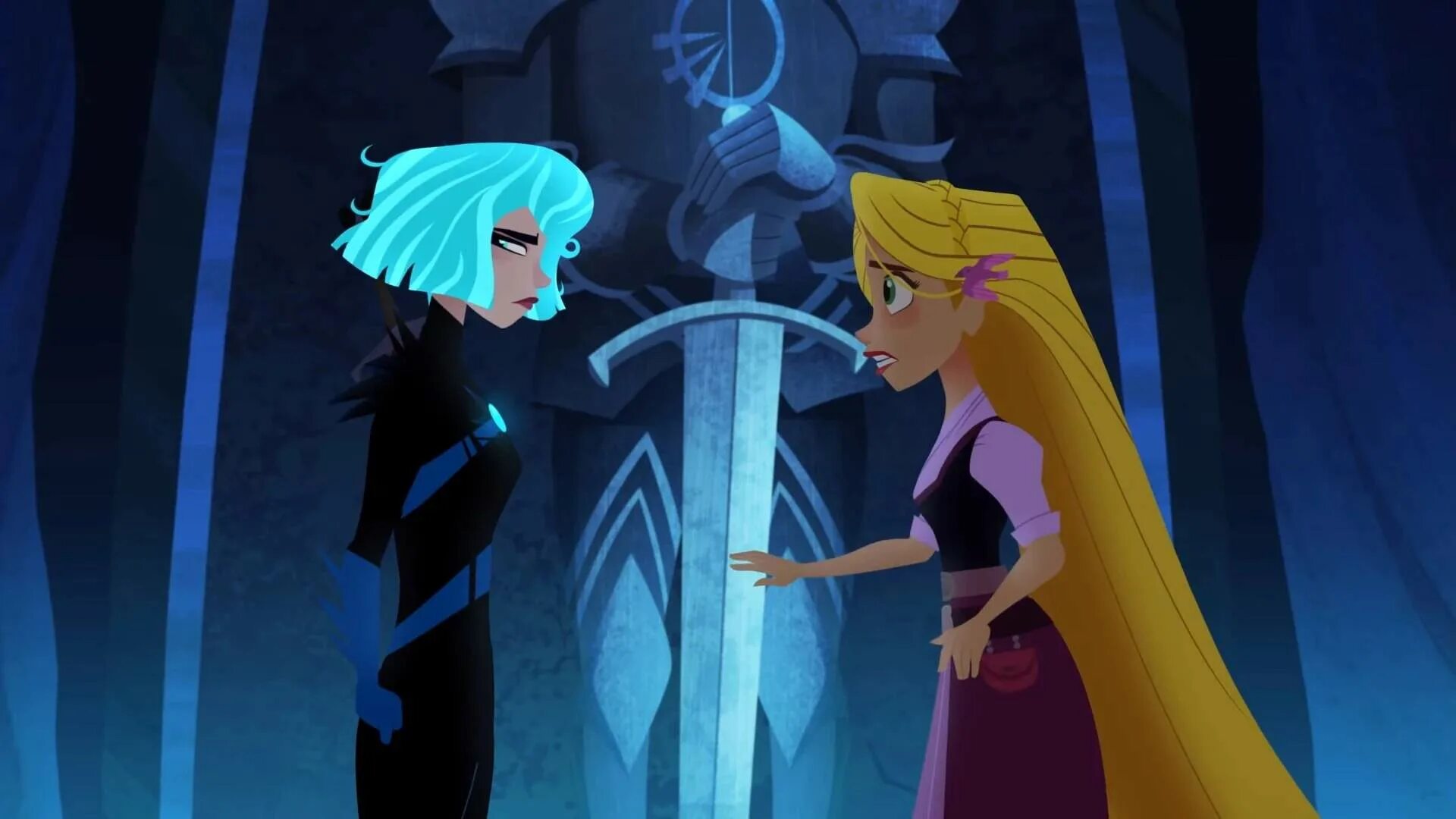 Рапунцель мультсериал кассандра. Рапунцель и кассандра. Cassandra rapunzel. Tangled the series юджин. Лунная кассандра рапунцель.