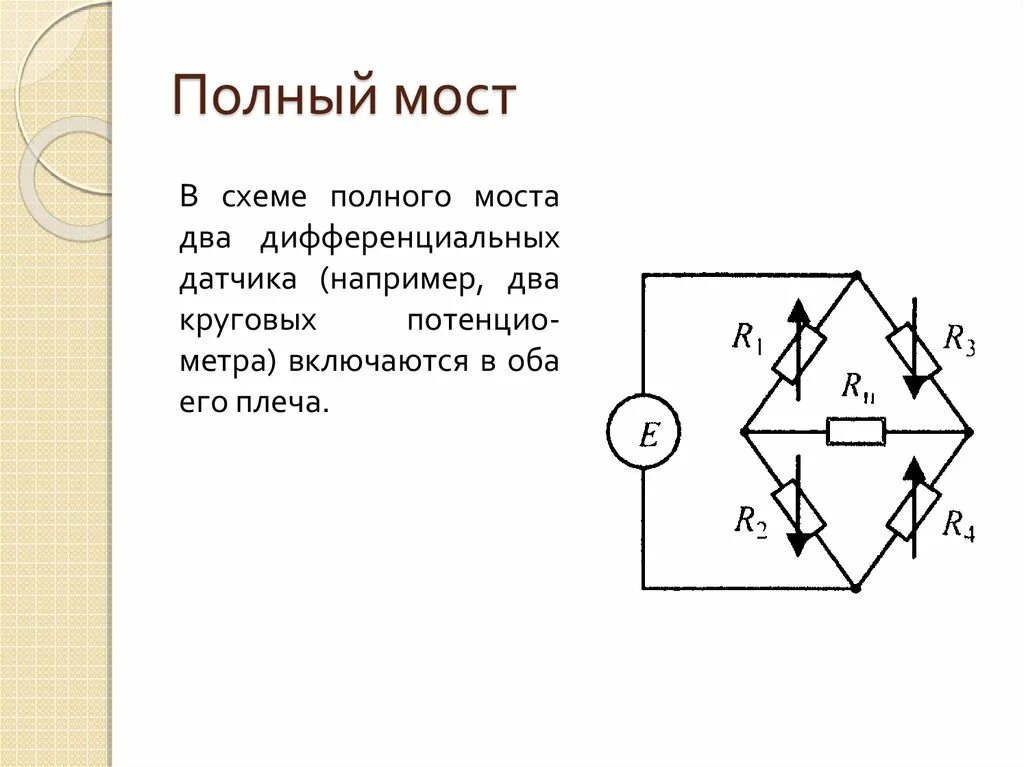Полный мост схема – Telegraph