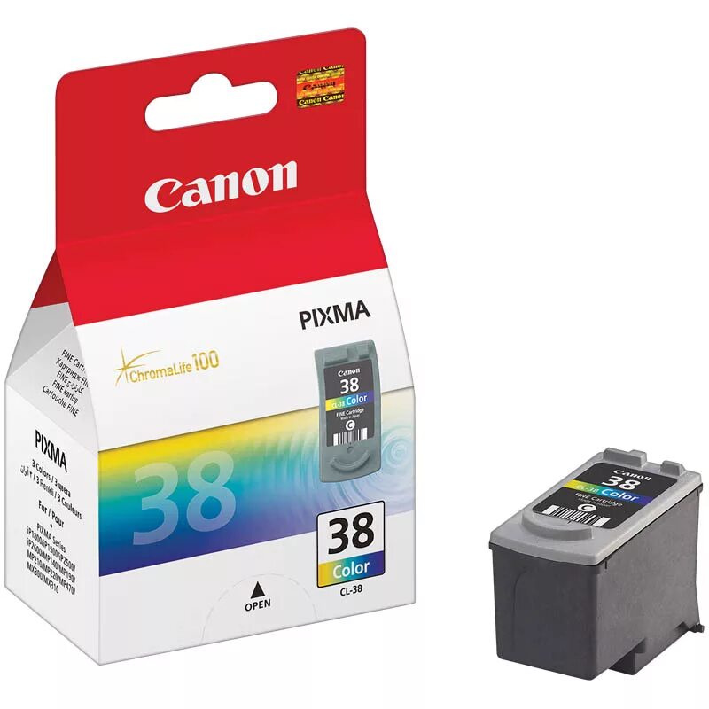 Купить картридж canon cl. Картридж для принтера Canon PIXMA ip1800. Картридж Canon CL-38 цветной. Canon PIXMA 41 картридж. Картридж Canon 0617b025.
