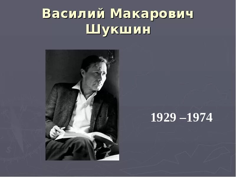 Чудаки в рассказах в м шукшина. Презентация Шукшина.