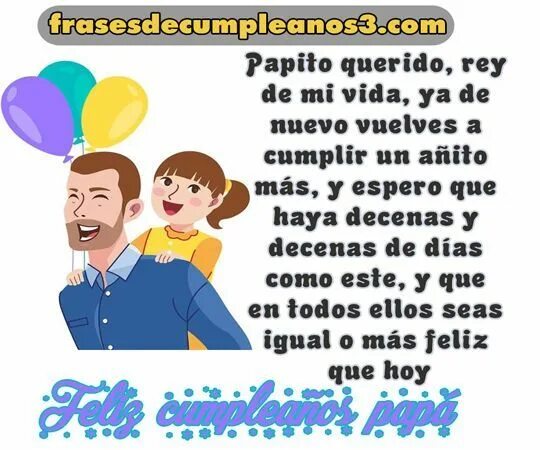 Papi de mi vida. Papi de mi vida