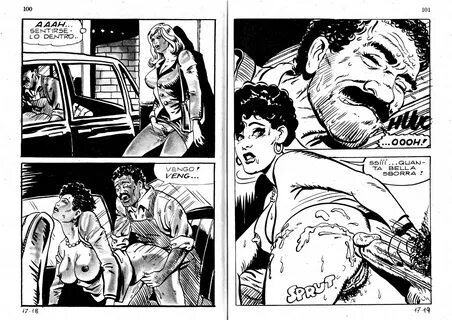 I Mitici fumetti: malizia in: orgasmi fatali - IL demolitore.
