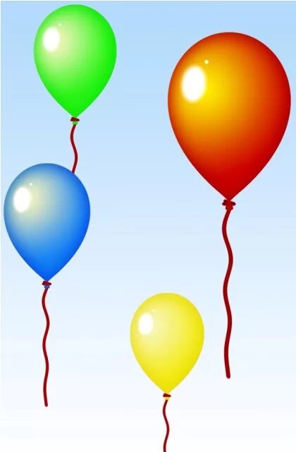 Воздушный шарик средняя группа. Ниточки для шариков рисование. Блики на воздушном шарике. Воздушный шарик с ниткой. Рисование разноцветные шарики большие и маленькие.