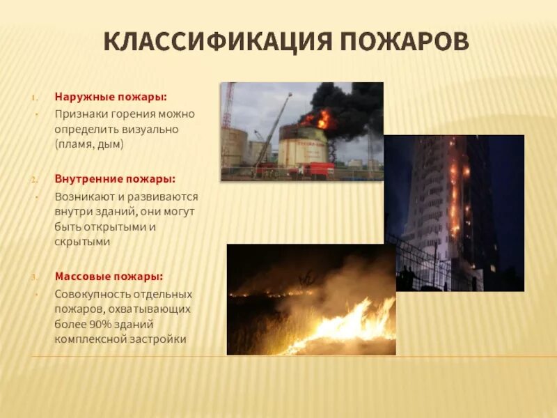 К какому явлению относится пожар. Классификация пожаров по признакам горения. наружные и внутренние пожары. наружные пожары примеры. наружный тип пожара.