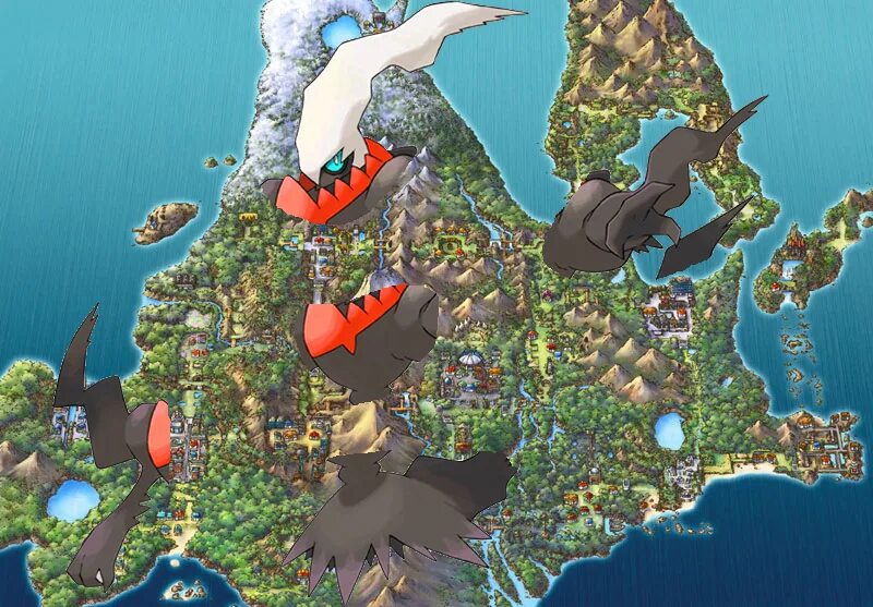 Места покемонов. Pokemon Sinnoh Map. Покемон платинум. Покемон платинум карта. Великое болото покемон платинум.