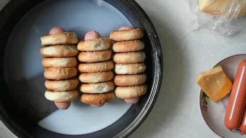 Сосиски в сушках