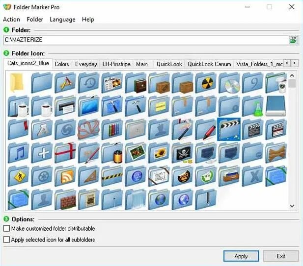 Patch folder. Программа markers. folder colorizer key. вопрос про кряк программы.