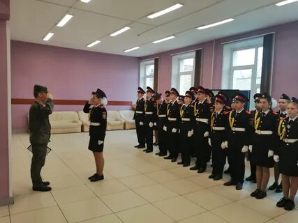 Кадетский экзамен в 8 классе
