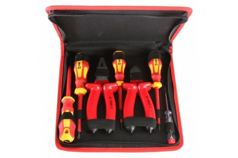 Набор диэлектрического инструмента нии-08. Набор изолированного инструмента квт нии-12 67374. Квт набор диэлектр. Квт набор диэлектр. Нии-01 набор диэлектрического инструмента ekf master.