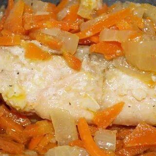 Кета с овощами рецепт