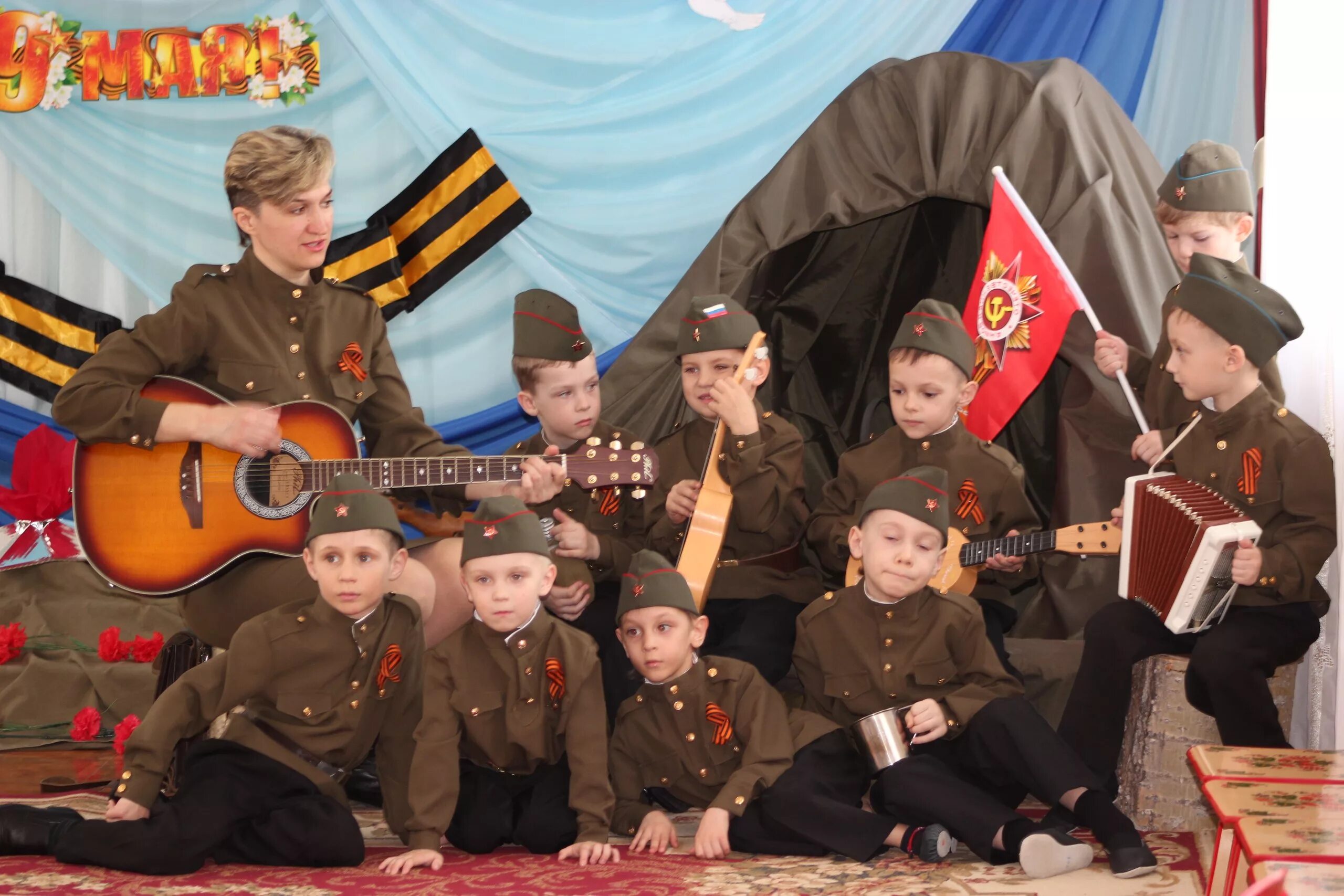 Военная песня для детей на конкурс