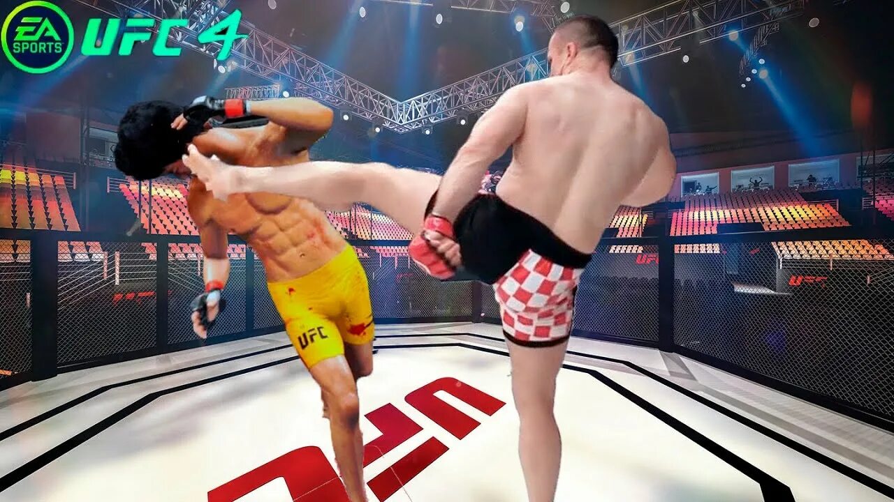 Lee vs. Bruce lee ufc 4.