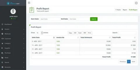 Report home