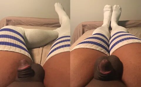 Thigh-high socks and my lil' black clit Tranny Boys Порно XXX-Gays.com...