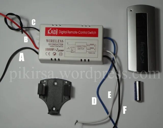 Digital controlling switch. Digital controlling switch