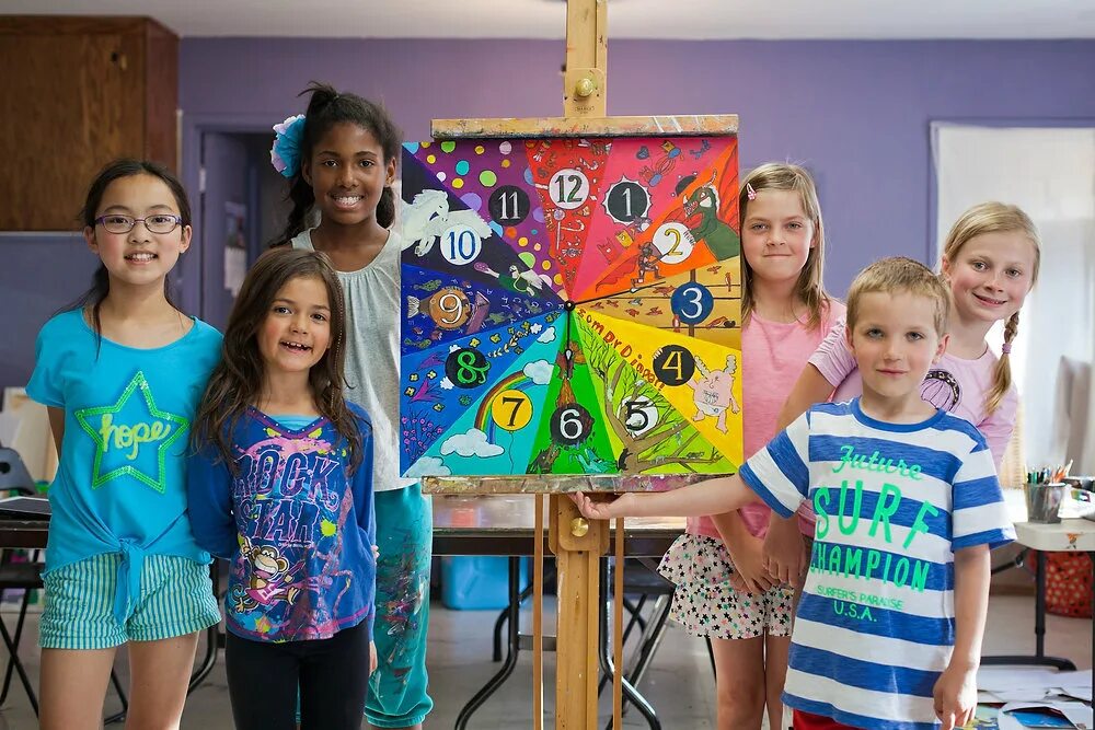 Art school. Детский арт класс. Art class. Детские арт студии в Америке. Детские арт-классы.