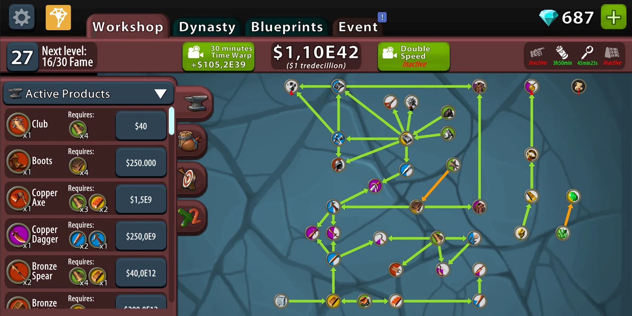 Idle clickers мод