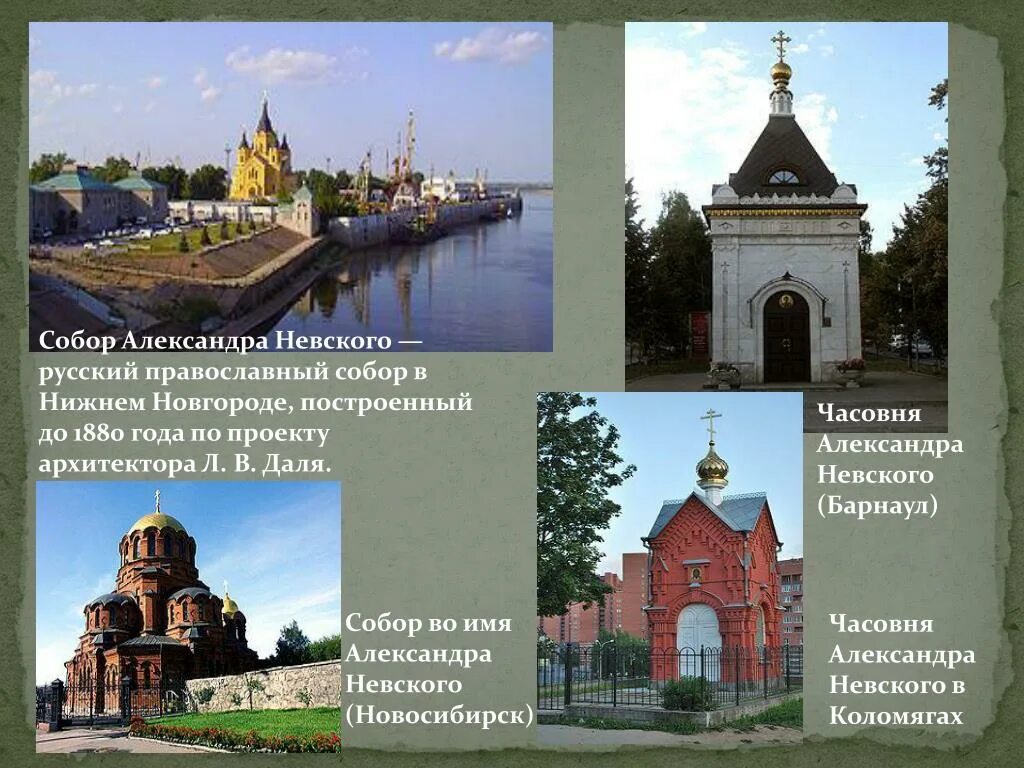 Какие города названы в честь святых. Какие города названы в честь святых