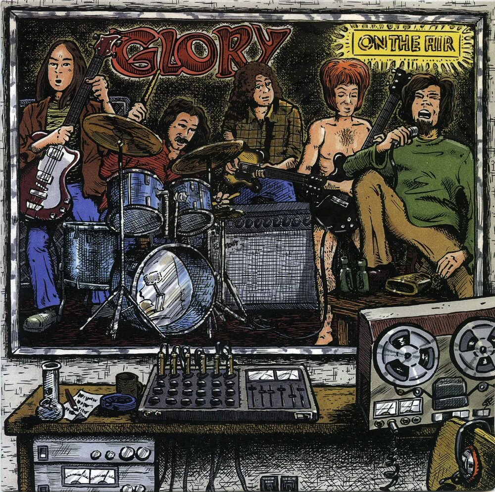Глори эйр. Glory 1970 - on the Air. Рок блюз 1970. Гаражный рок группы. Исполнители - Classic- Blues-Rock - 1970 годов.