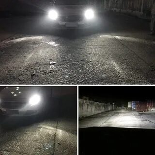 Диодные лампы в галогеновые фары