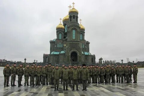 Трансляция из храма вооруженных сил