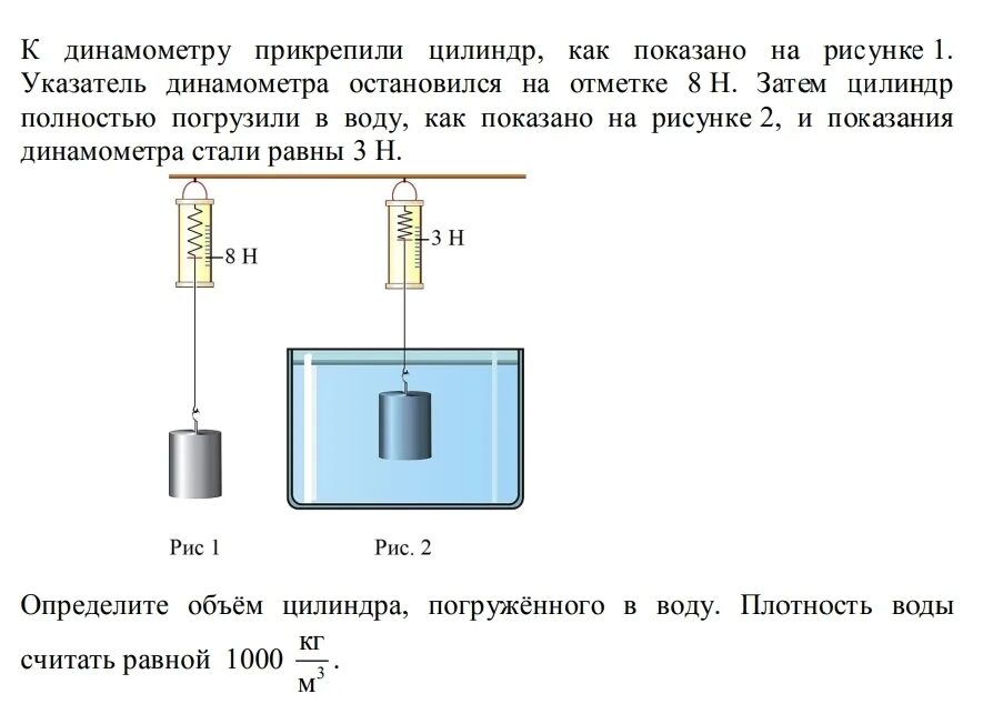 Объем цилиндра погруженного в воду. Определить объем цилиндра. Как найти объем цилиндра погруженного в воду. Затем цилиндр полностью погрузили в воду. Вес стального цилиндра в воздухе