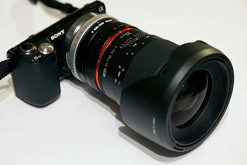 Nikon 35 1. 4 canon rf. 4 ed as umc nikon. 4 fe sony e. 4 ed as umc pentax k.