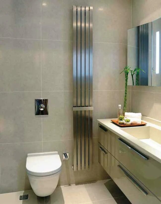 Радиаторы отопления ванной. Вертикальный радиатор в ванную комнату. Радиатор для ванны вертикальный. Полотенцесушитель в ванной комнате. Батарея в ванную.