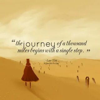Journey s beginning