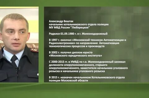 Котельники отдел полиции