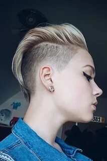 Сбритые виски