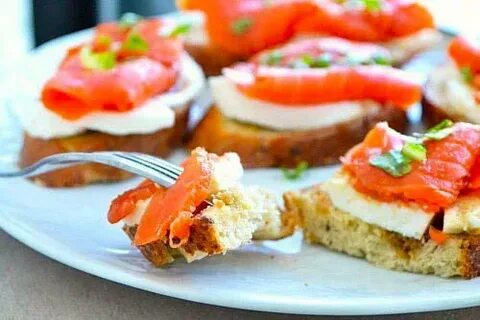 Форель с моцареллой
