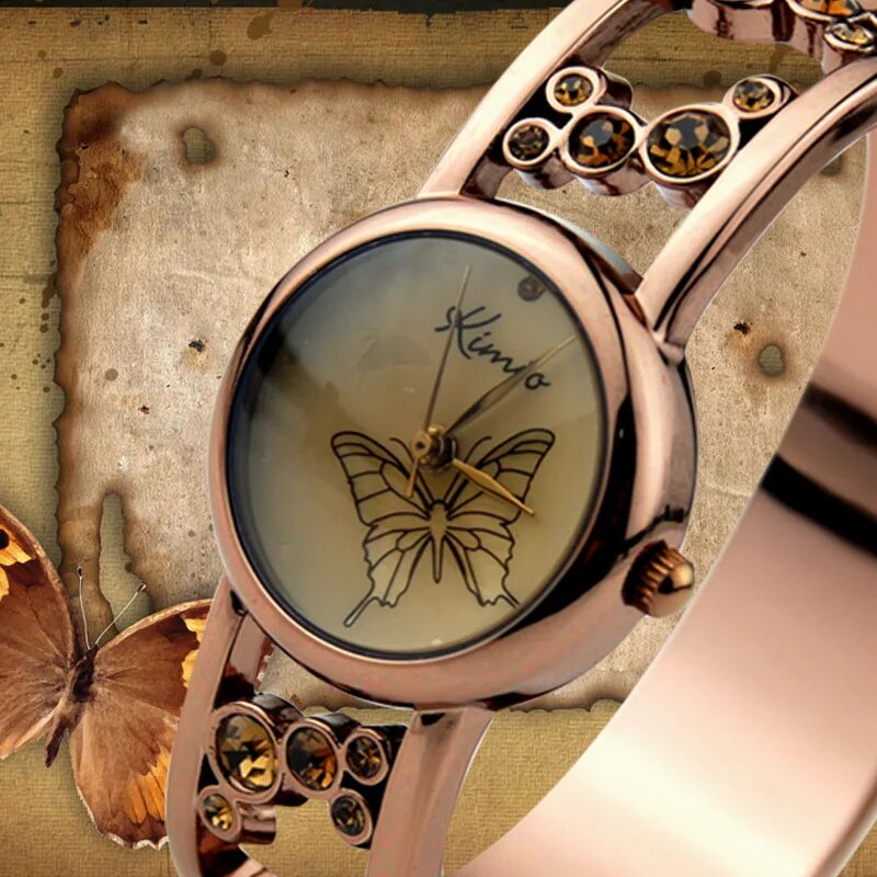Часы с меняющимся циферблатом. Часы с бабочками наручные. Дизайнерские часы наручные. Часы наручные женские. Женские часы с цветами на циферблате.