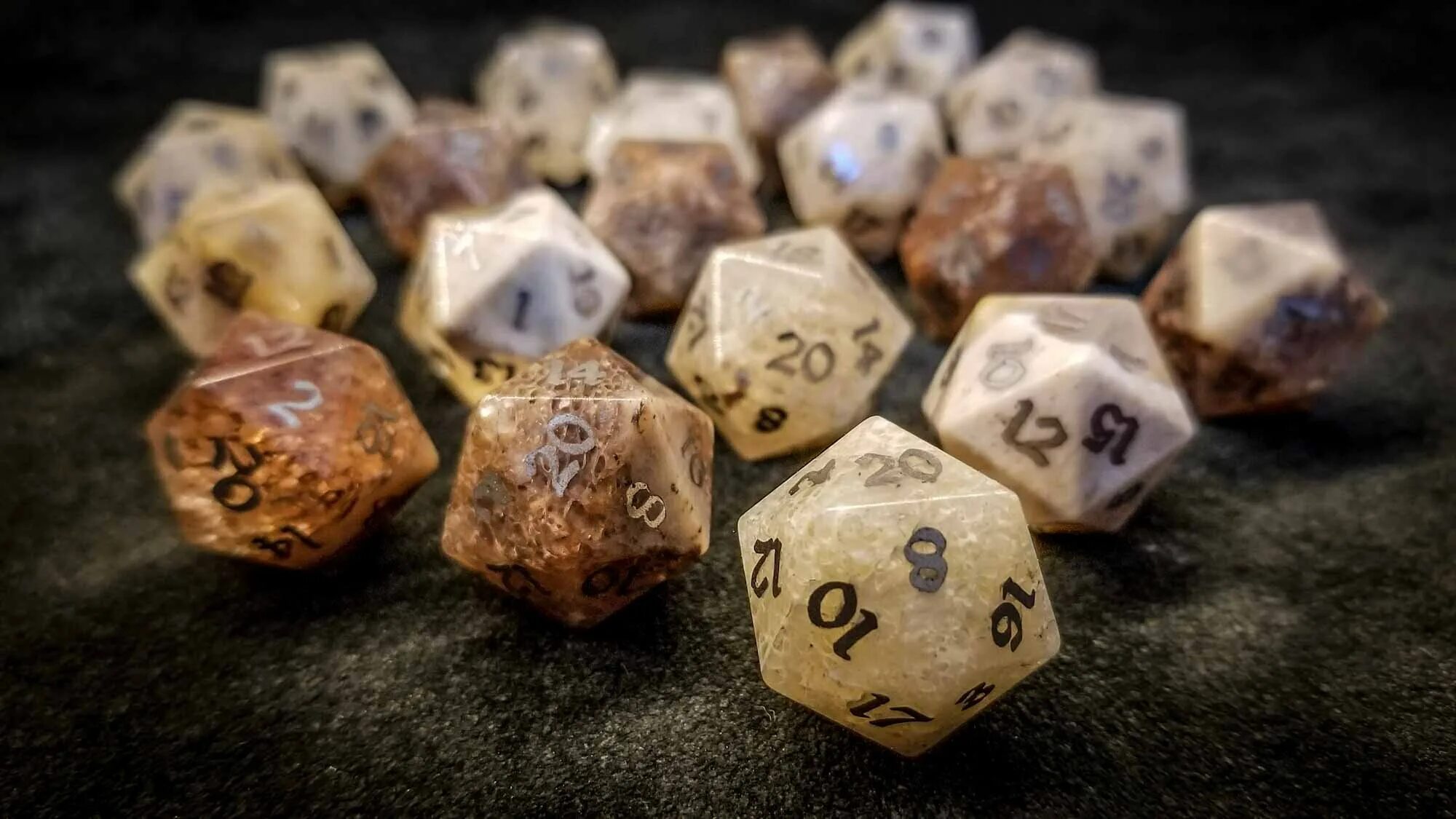 МЕМЕНТО Мори dice. D20 dice перламутровый. Игра в кости. Пиратские игральные кости.