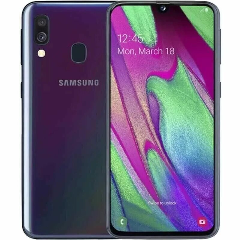 Смартфон Samsung Galaxy a40. Samsung Galaxy a40 Blue. Samsung Galaxy a40 64gb. SM-a405fm/DS. Галакси а40 купить