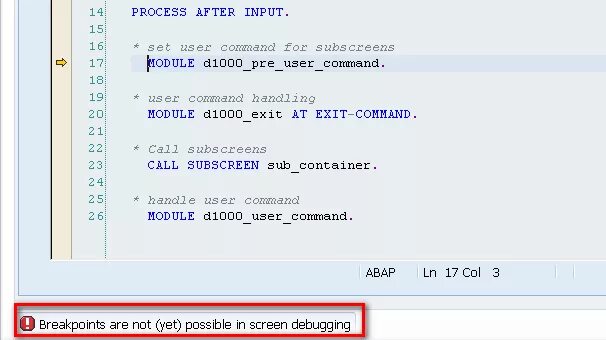 Set user command