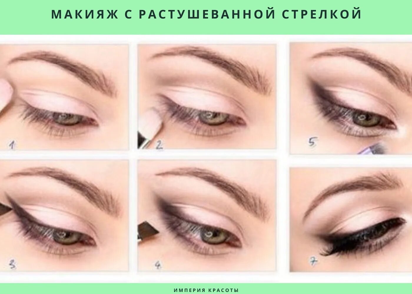 Схема растушевки