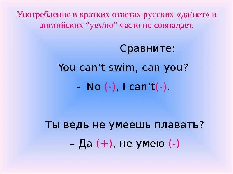 Краткие ответы на большие вопросы. Краткие ответы в английском Yes. Краткий ответ Yes. Краткие ответы русский.