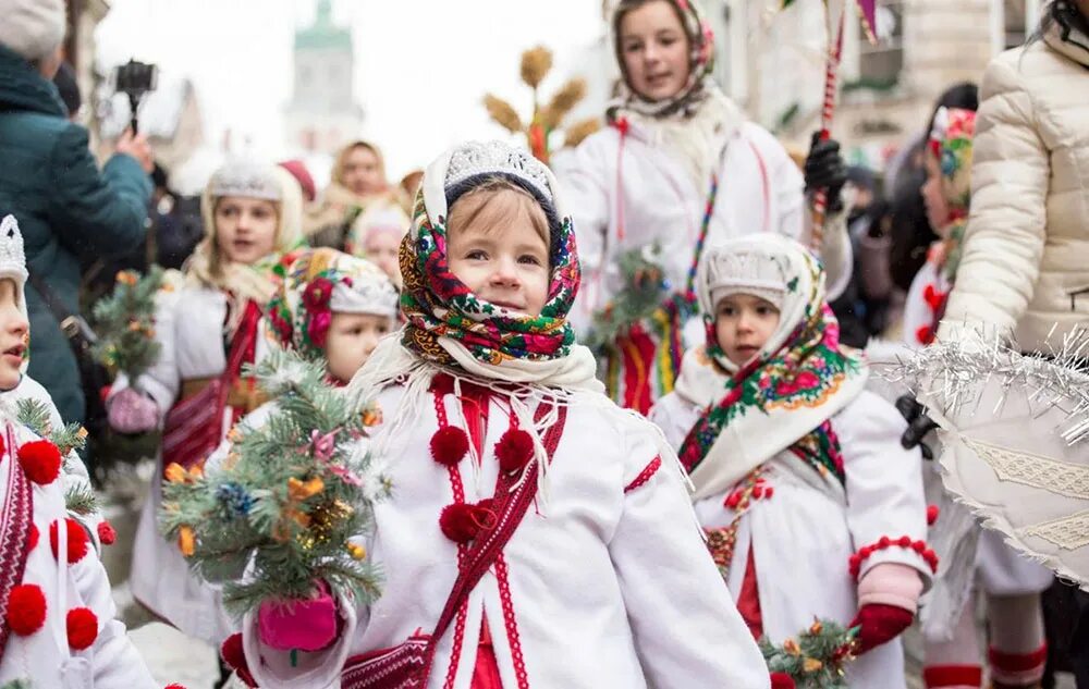 Зимние гуляния. Рождественские гуляния. Рождественские гульянья. Праздник Рождества.