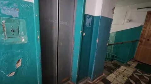 Старый лифт 10 этаж