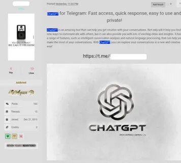 Телеграм бот chatgpt