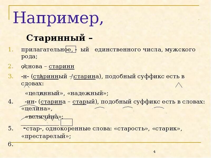 Древности разбор 2. Морфемный анализ слова. Морфемный разбор. Морфемный и словообразовательный разбор. Морфемный анализ глагола.